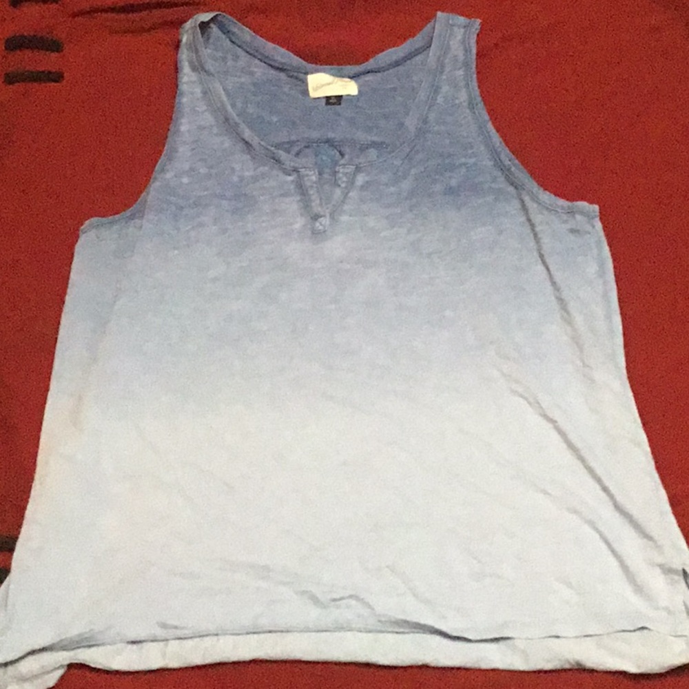 Brand new blue gradient tank top